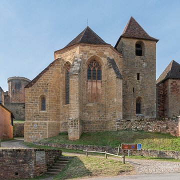 Collégiale Saint-Louis du château de Castelnau-de-Bretenoux