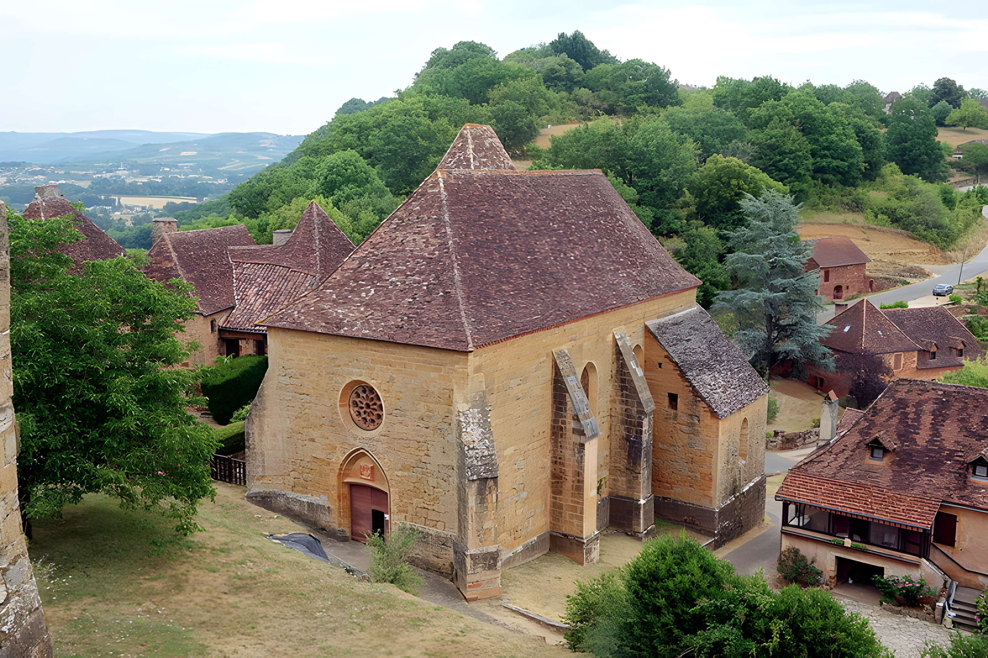Collégiale Saint-Louis du château de Castelnau-de-Bretenoux