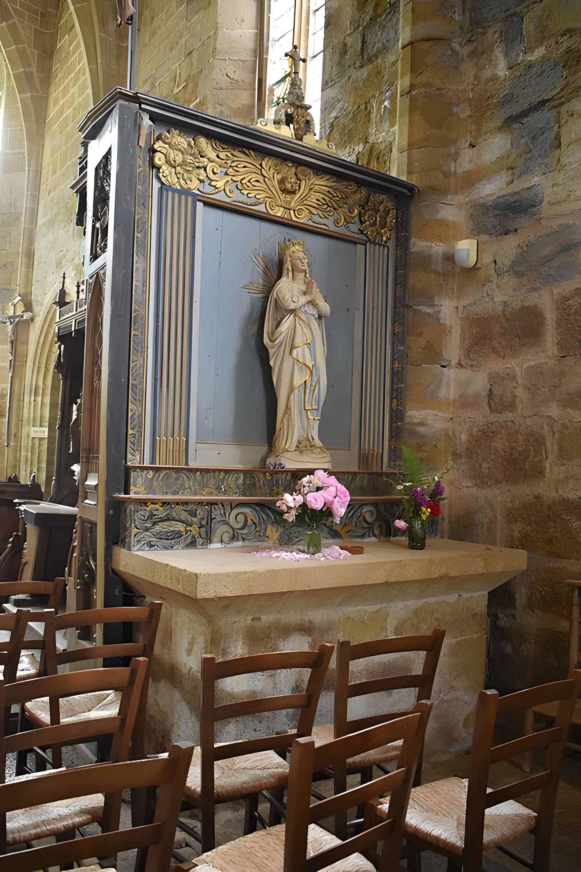 Collégiale Saint-Louis du château de Castelnau-de-Bretenoux