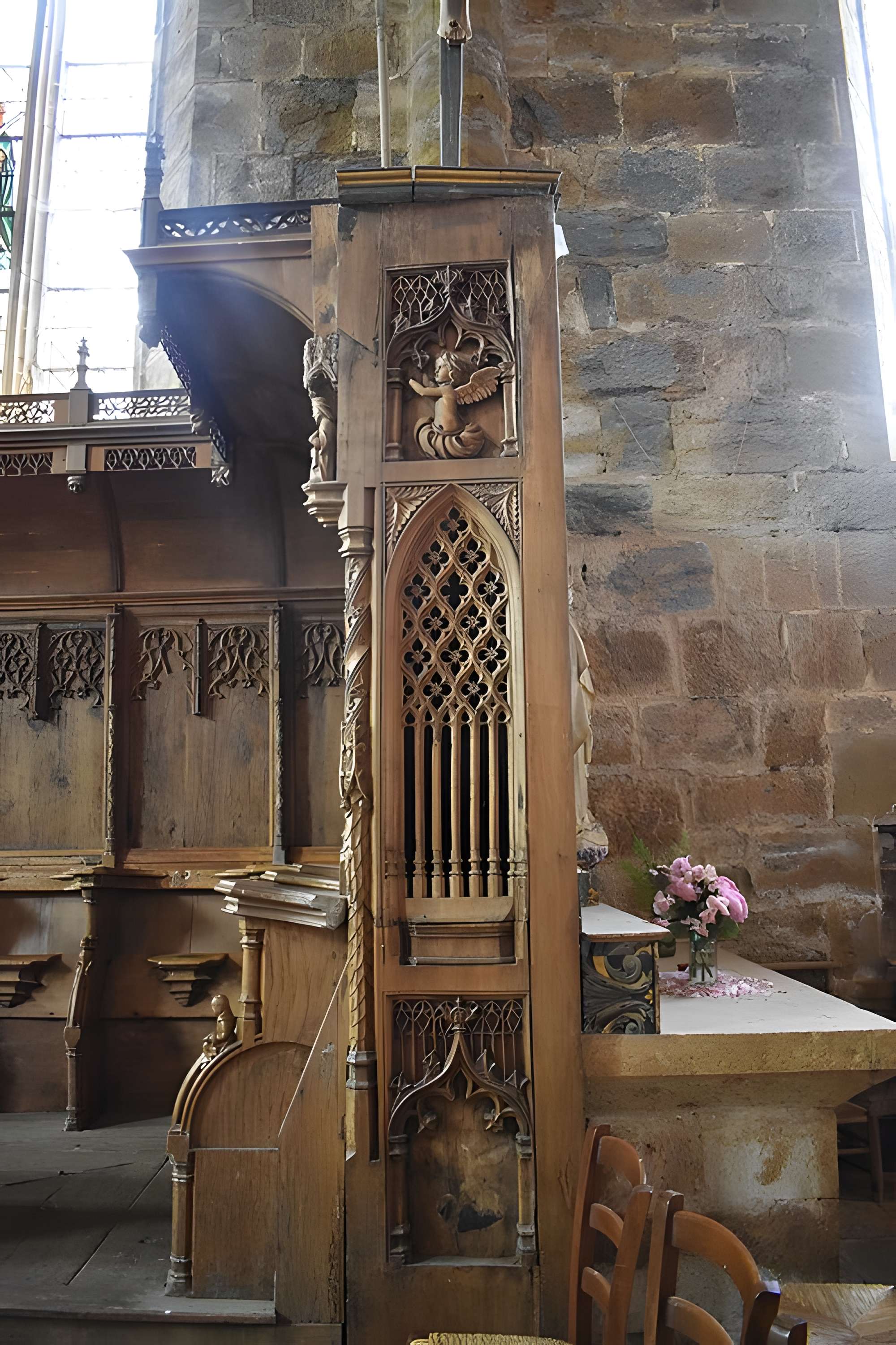 Collégiale Saint-Louis du château de Castelnau-de-Bretenoux