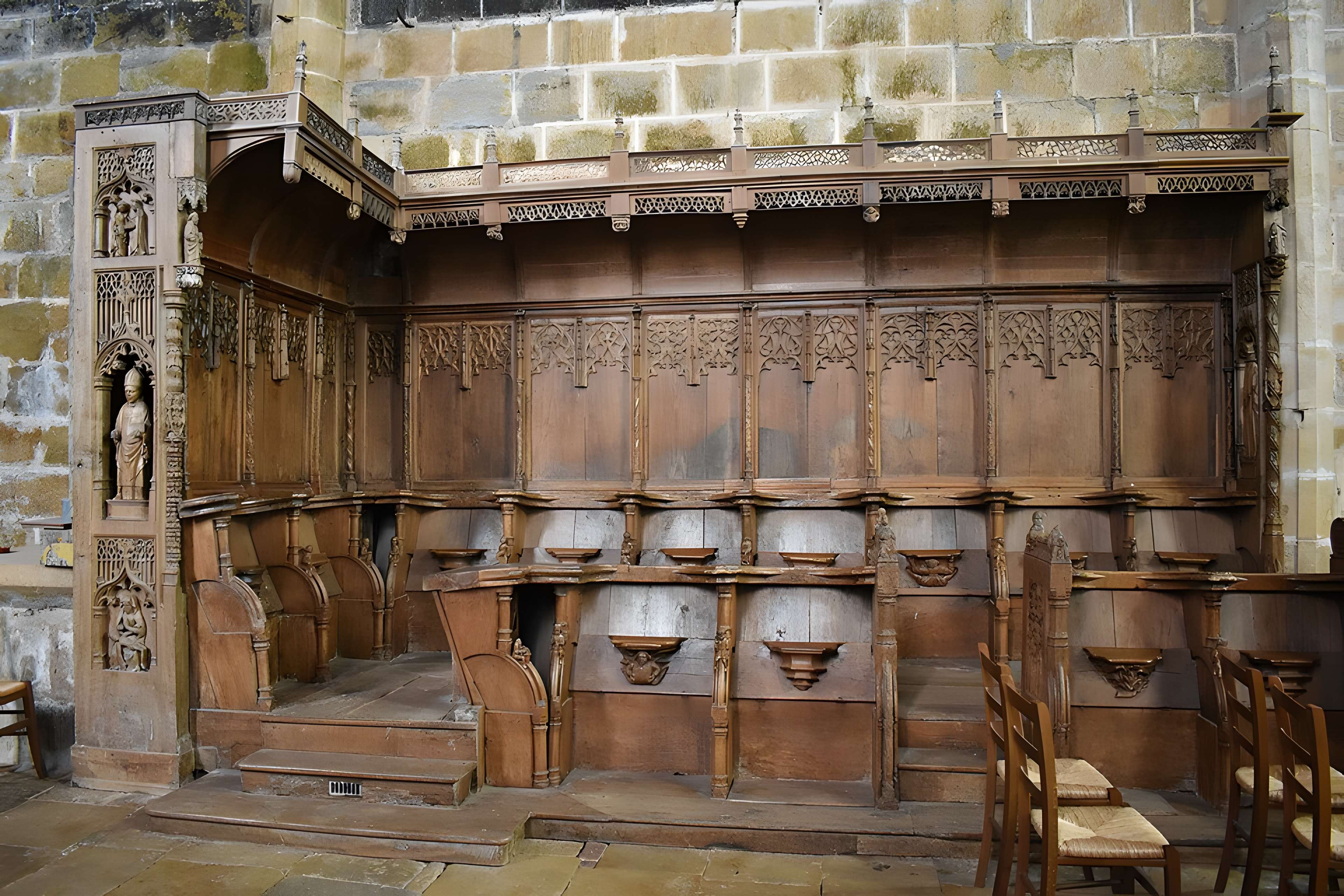 Collégiale Saint-Louis du château de Castelnau-de-Bretenoux