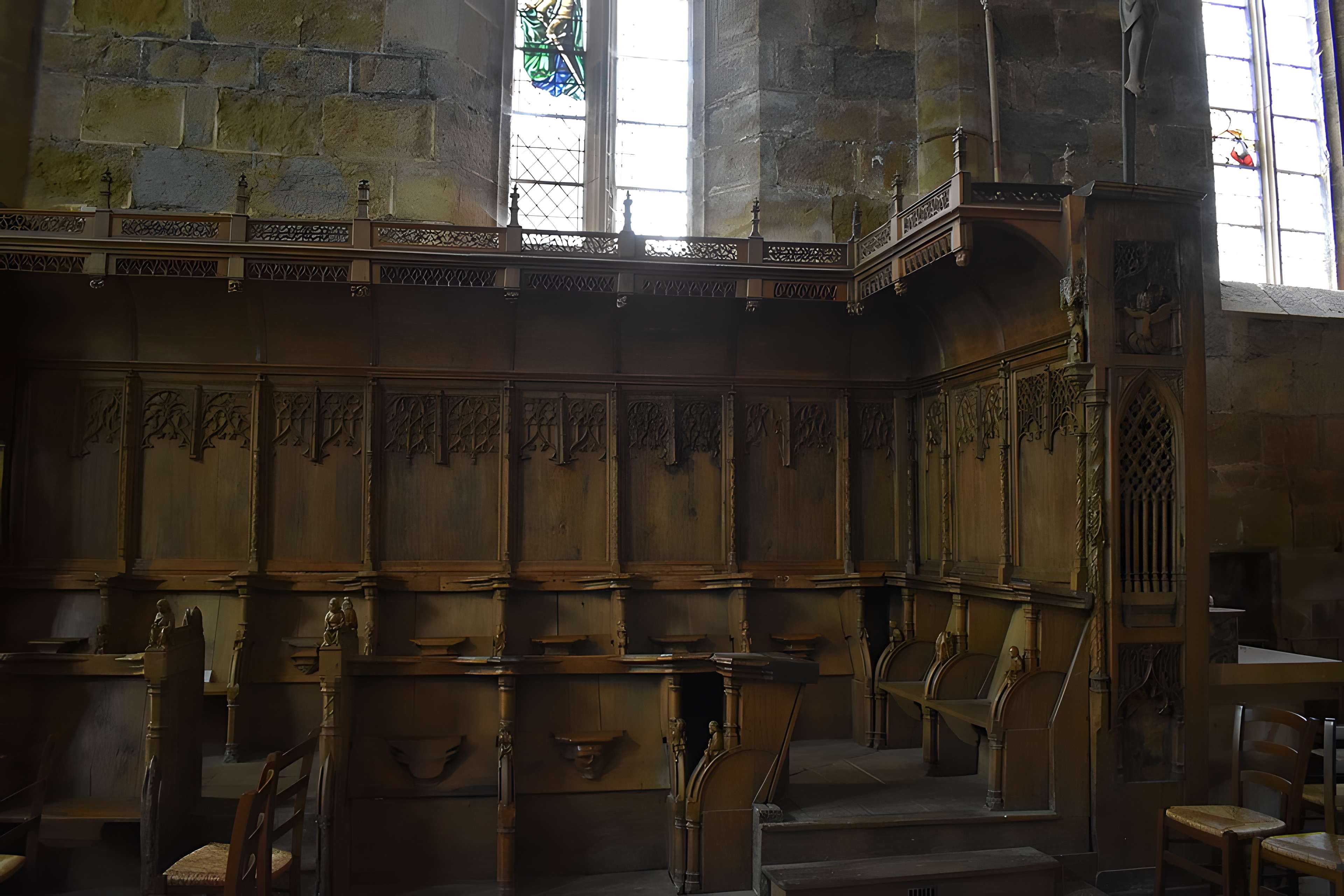 Collégiale Saint-Louis du château de Castelnau-de-Bretenoux