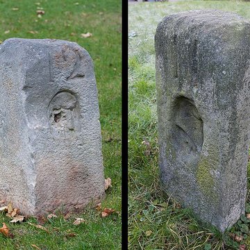 2 bornes a bonnet phrygien de viry chatillon