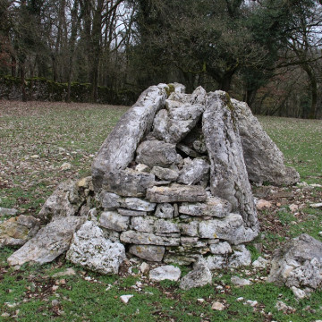 3 Dolmens de Saillac : dolmen de Crouzeilles face