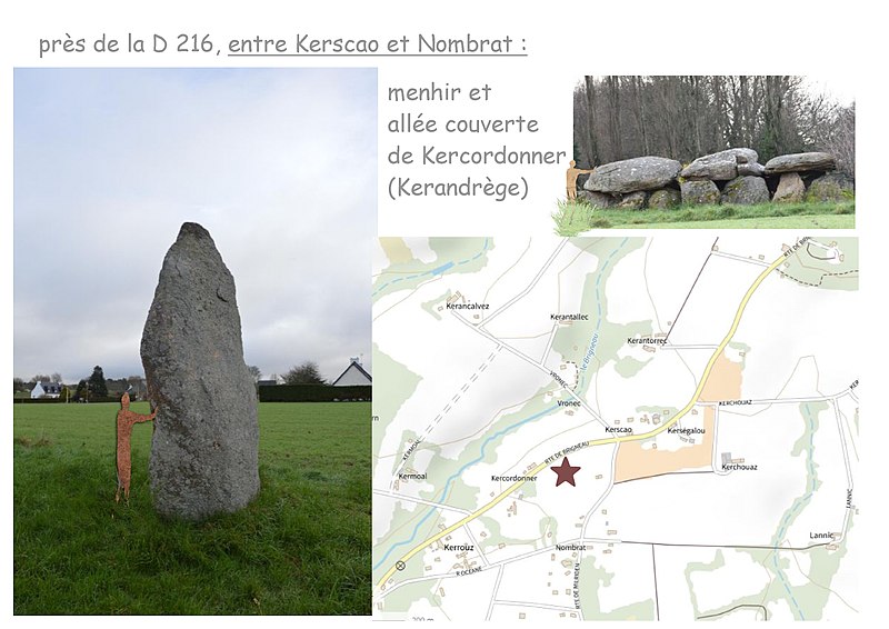 5 Menhirs de Moëlan-sur-Mer