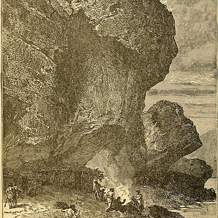 Photo de Abris sous roche du château de Bruniquel