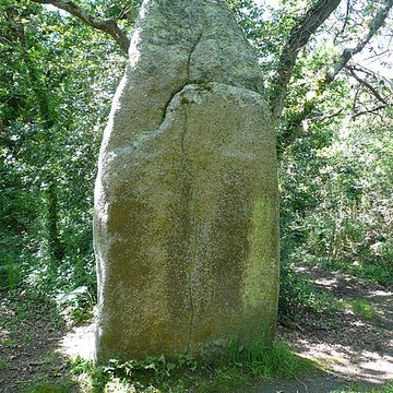 Trois menhirs de Kerfland et bande de terrain autour