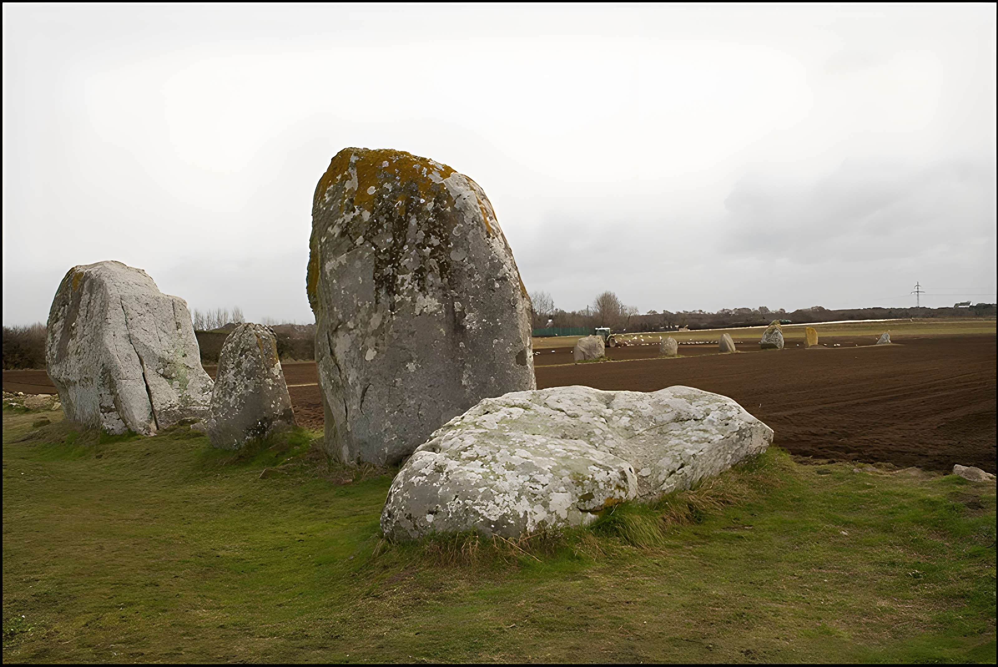 Alignement de Sainte-Barbe à Plouharnel
