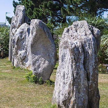 Alignements de Kerbourgnec à Saint-Pierre-Quiberon