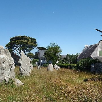 Alignements de Kerbourgnec à Saint-Pierre-Quiberon