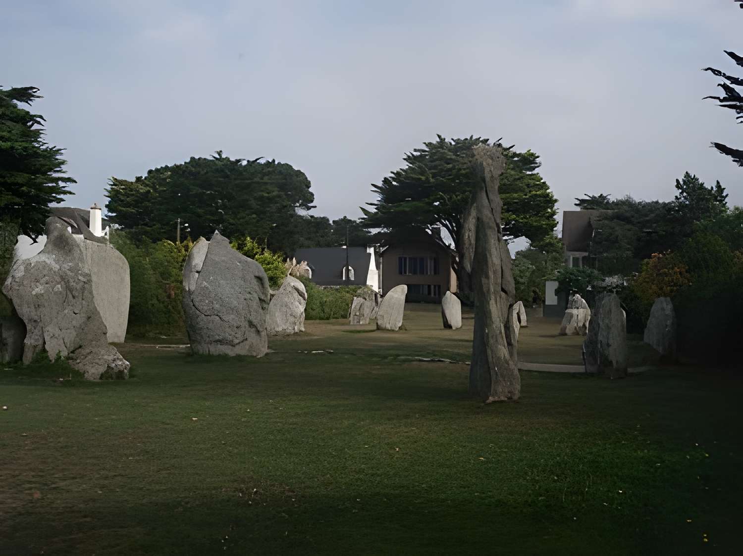 Alignements de Kerbourgnec à Saint-Pierre-Quiberon 