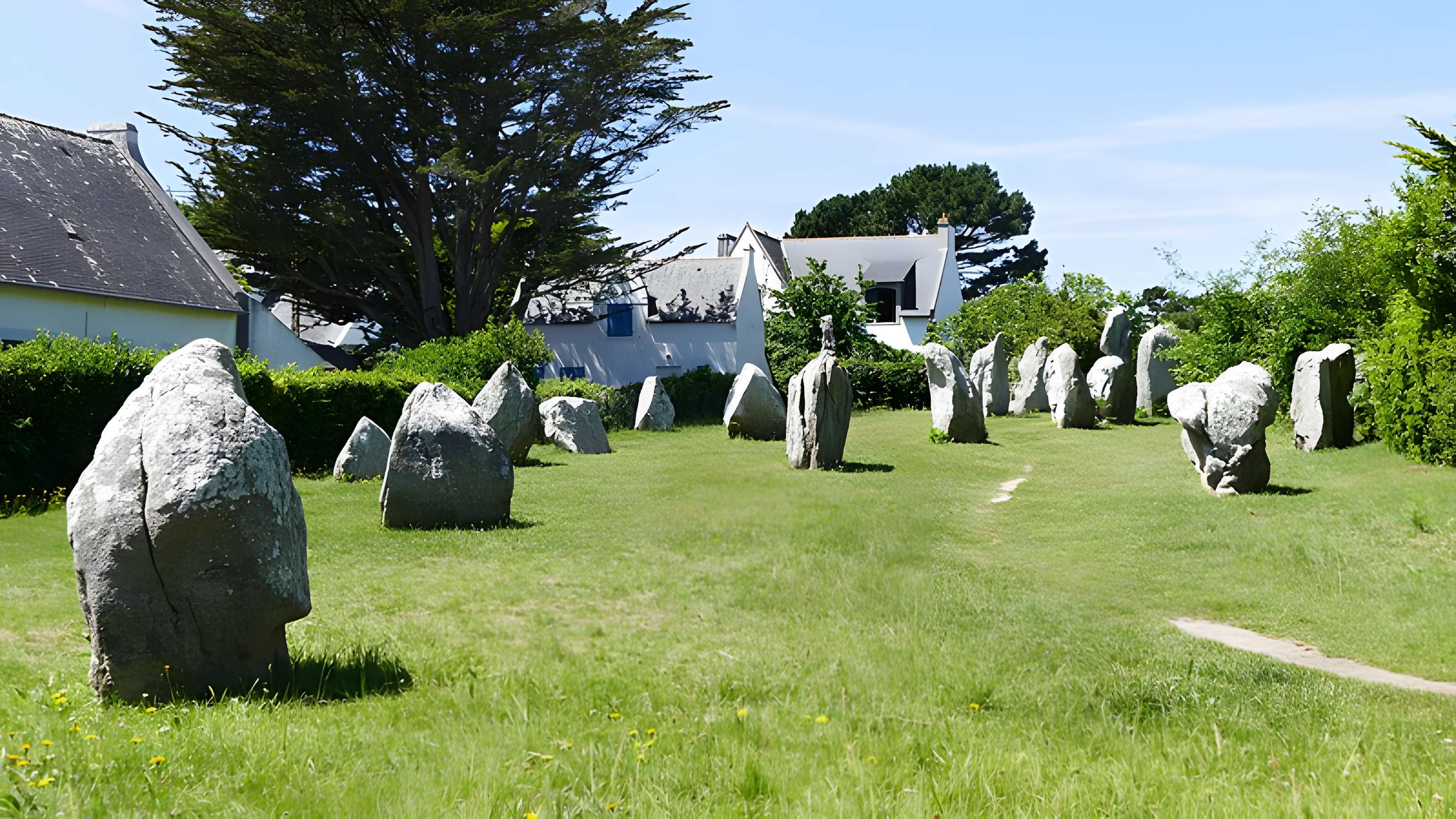 Alignements de Kerbourgnec à Saint-Pierre-Quiberon