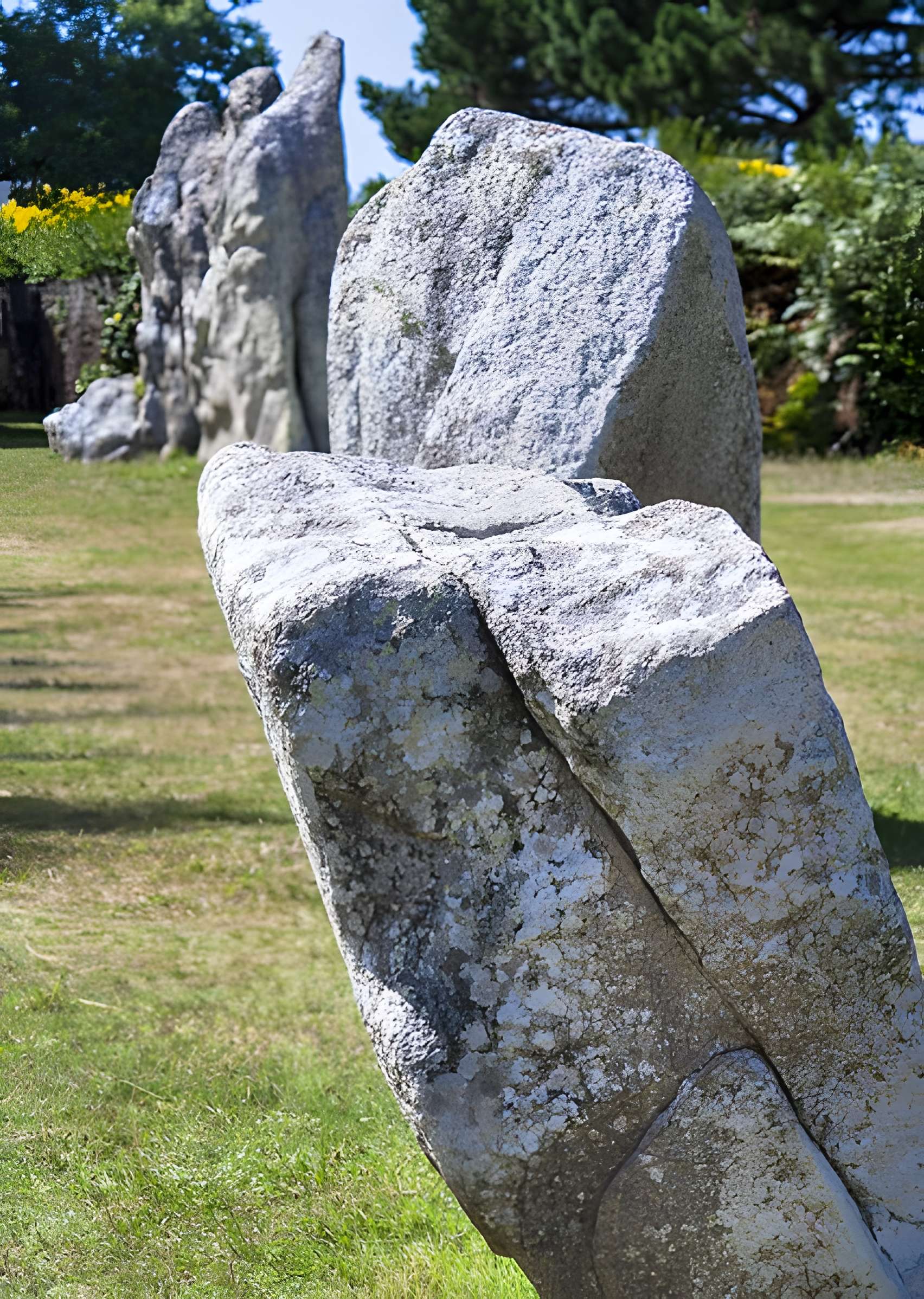 Alignements de Kerbourgnec à Saint-Pierre-Quiberon