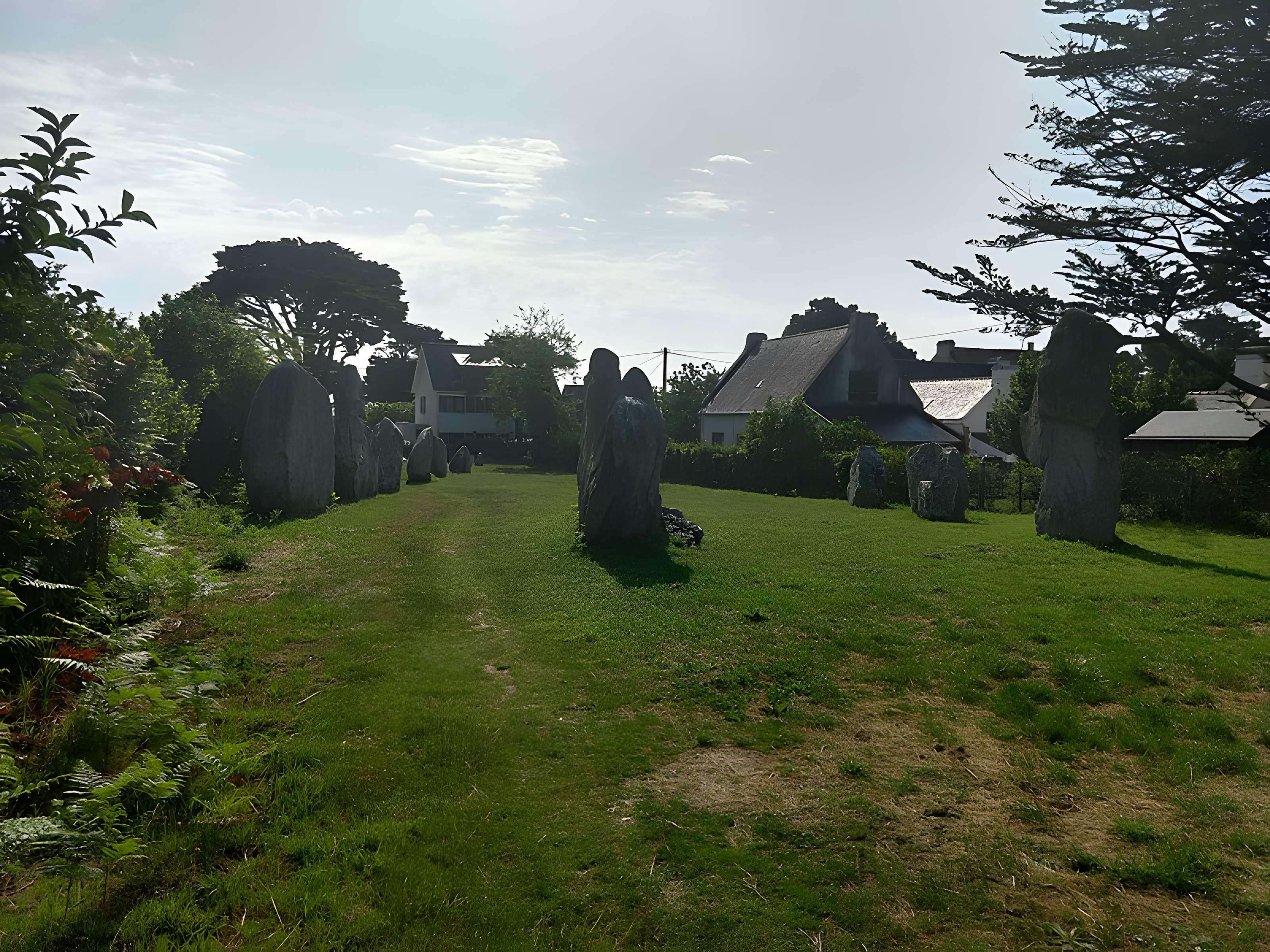 Alignements de Kerbourgnec à Saint-Pierre-Quiberon