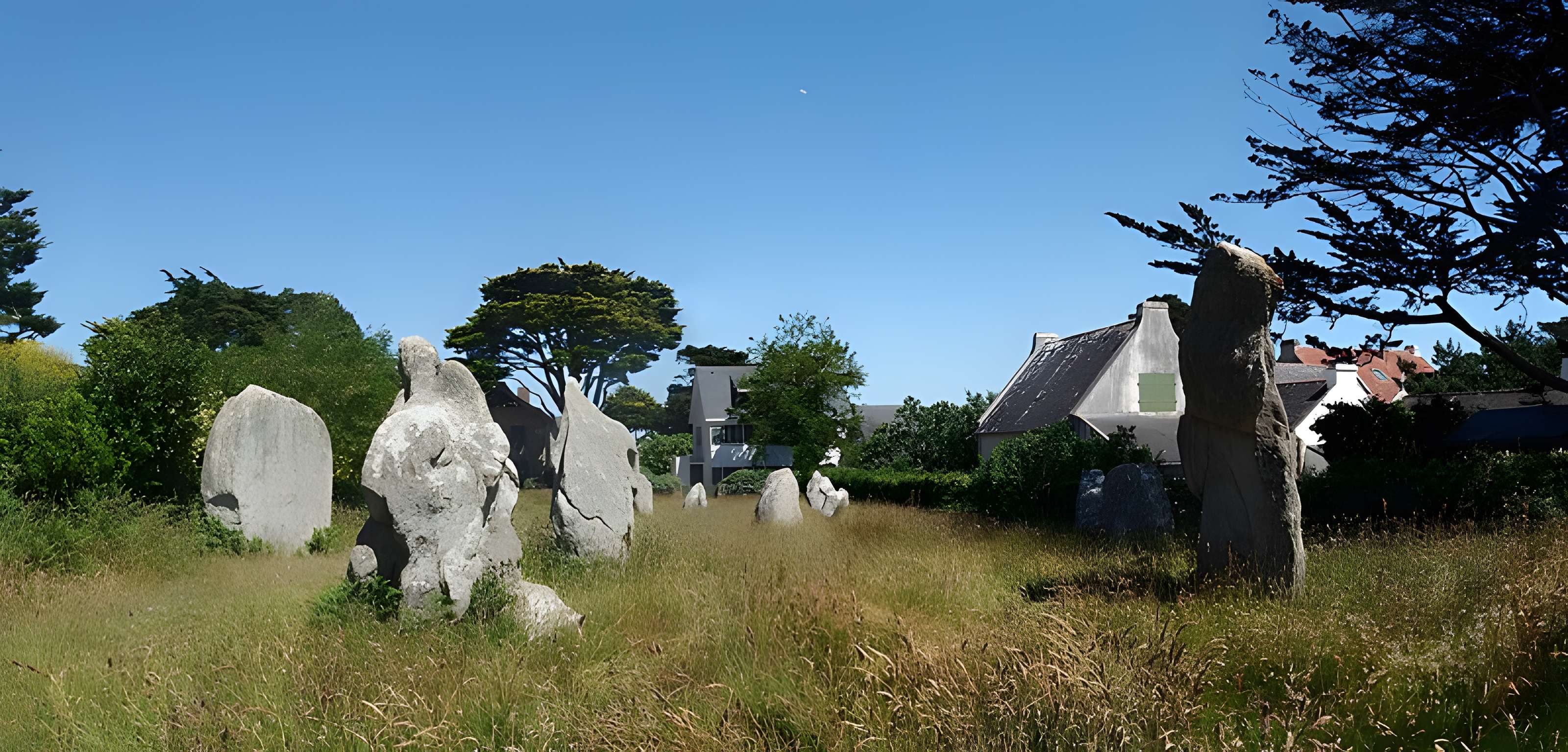 Alignements de Kerbourgnec à Saint-Pierre-Quiberon