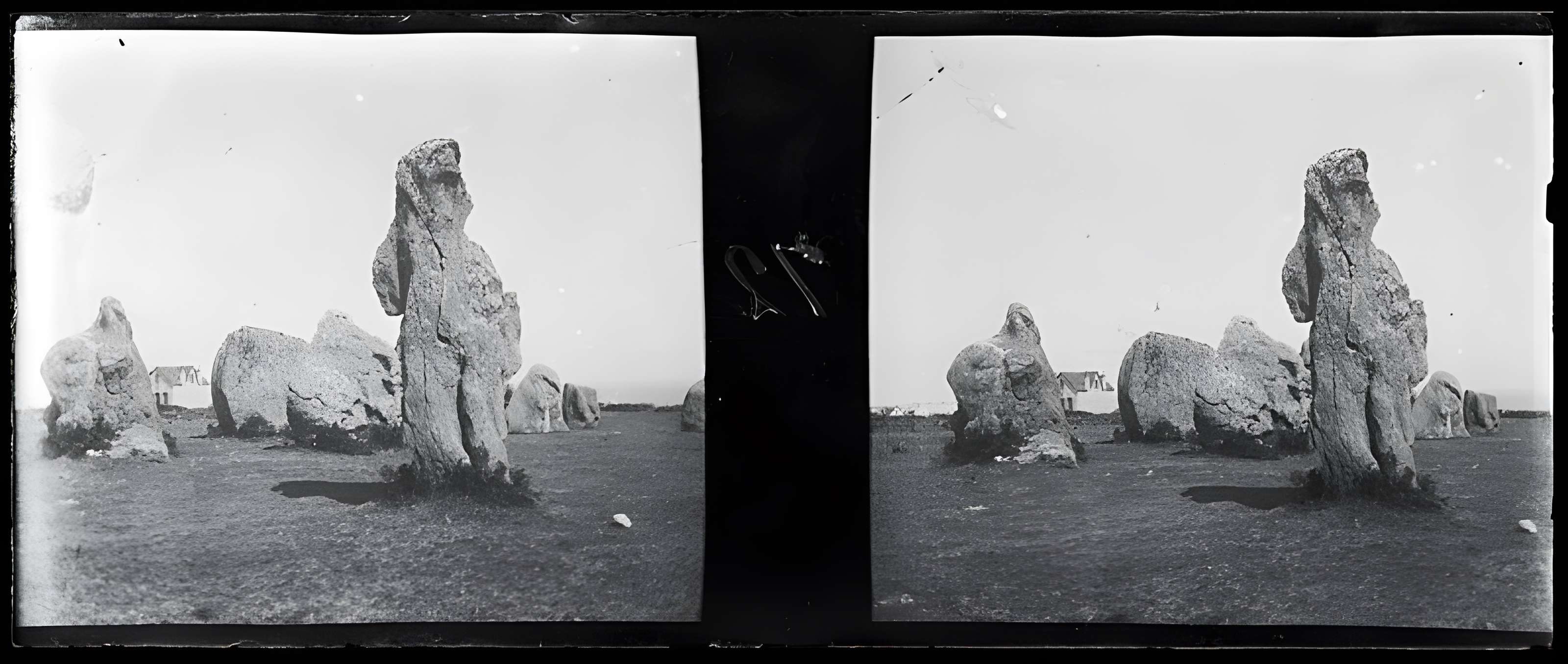 Alignements de Kerbourgnec à Saint-Pierre-Quiberon
