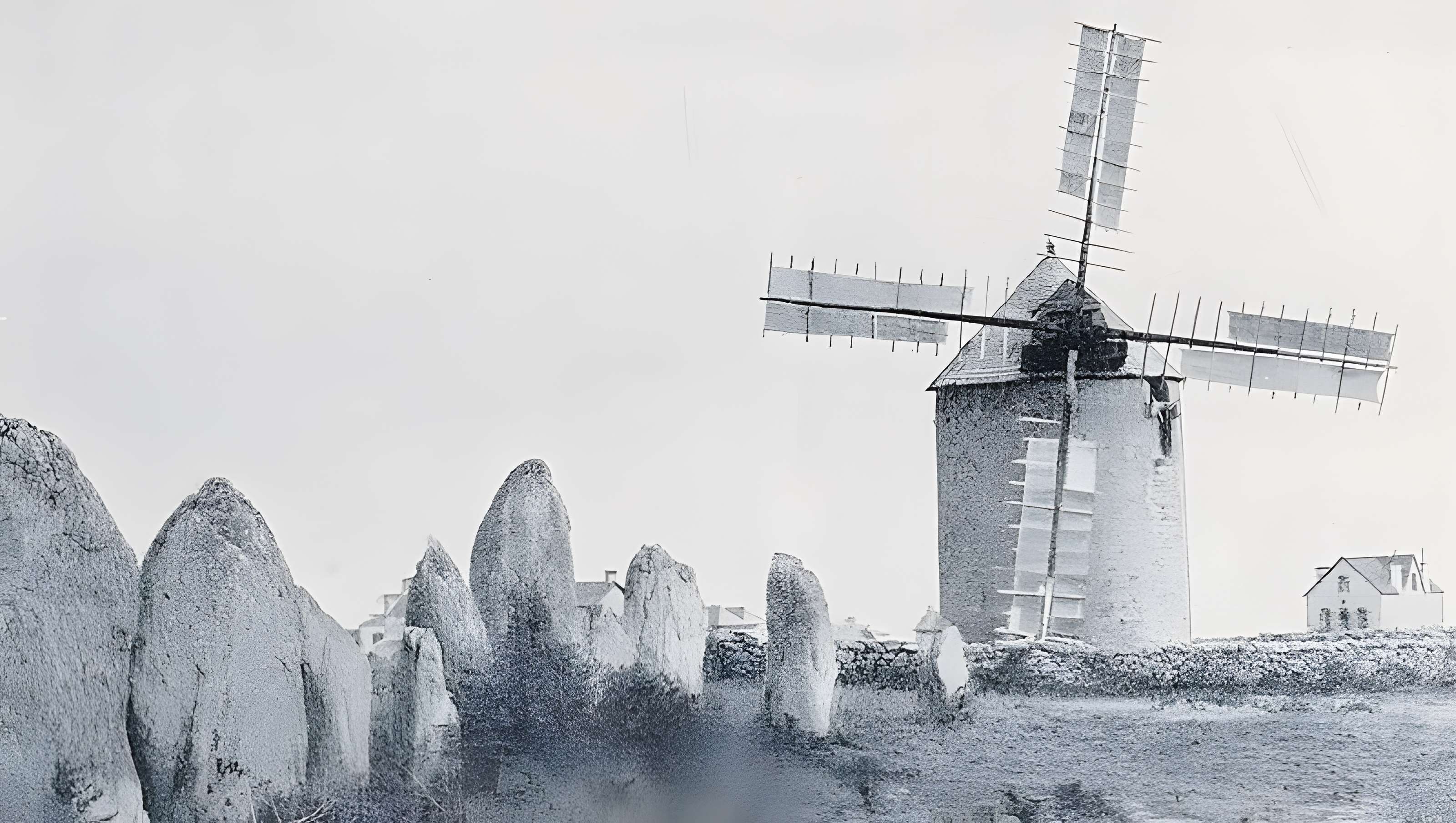 Alignements de Kerbourgnec à Saint-Pierre-Quiberon