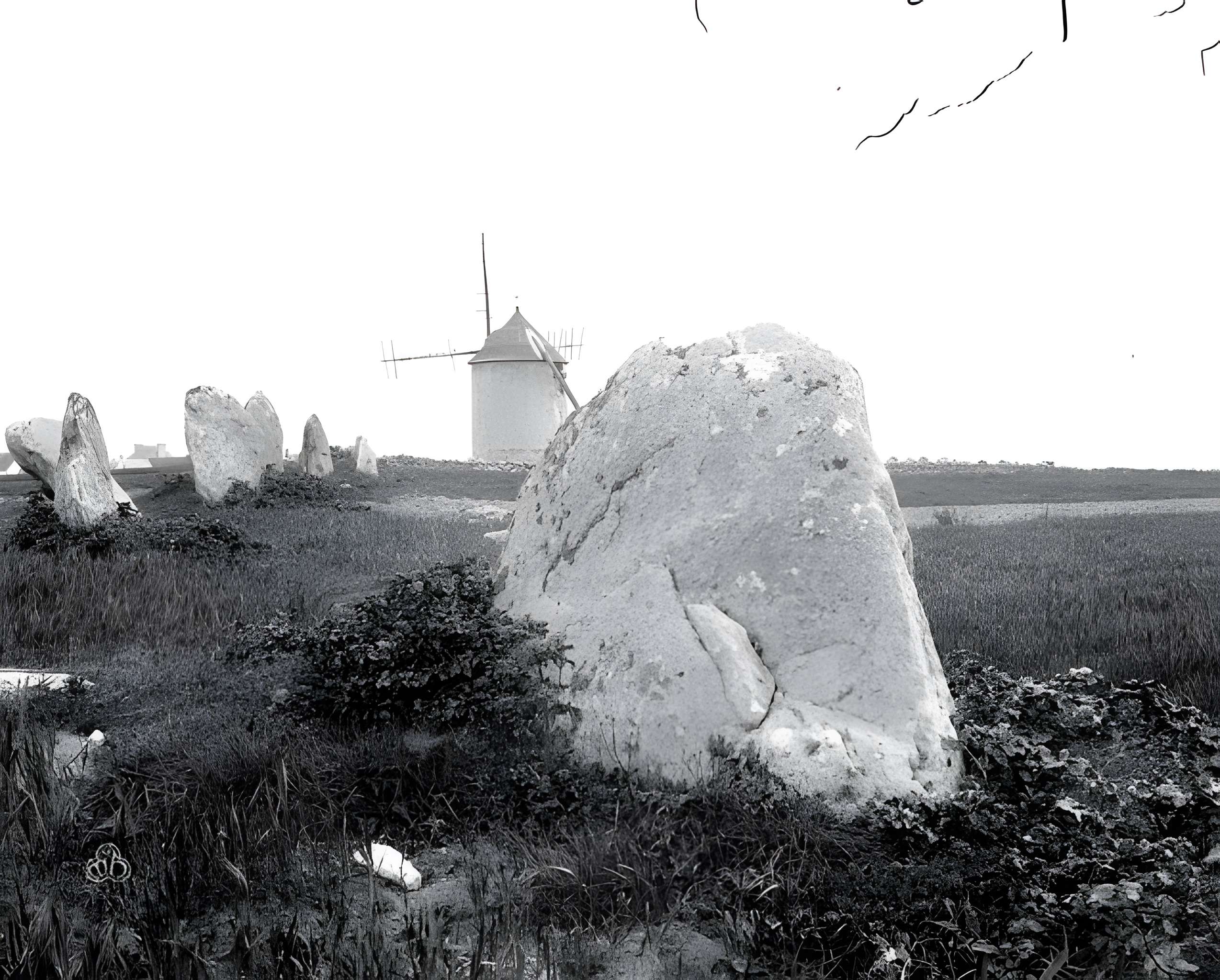 Alignements de Kerbourgnec à Saint-Pierre-Quiberon