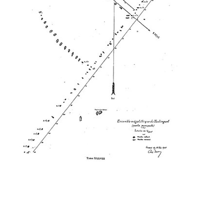 Photo de Alignements de Lagatjar à Camaret-sur-Mer