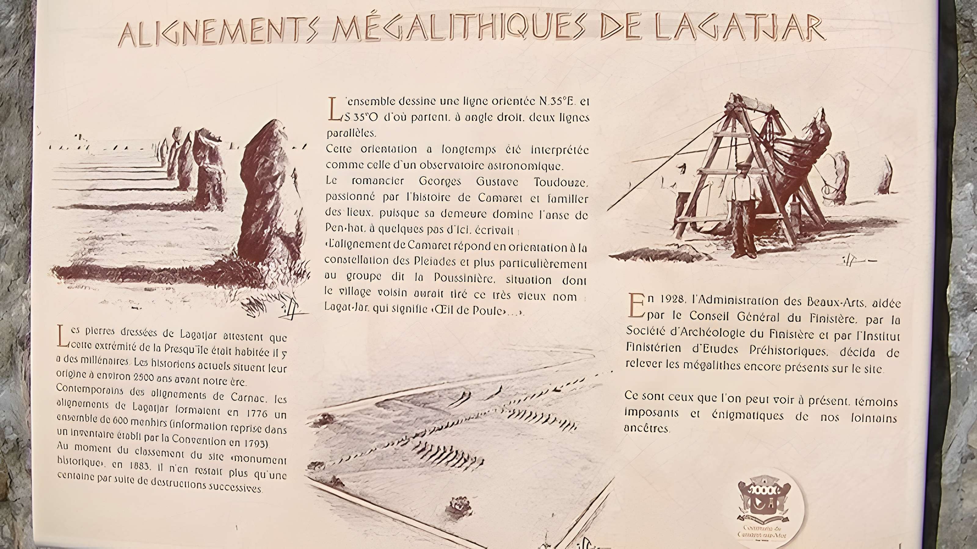 Alignements de Lagatjar à Camaret-sur-Mer