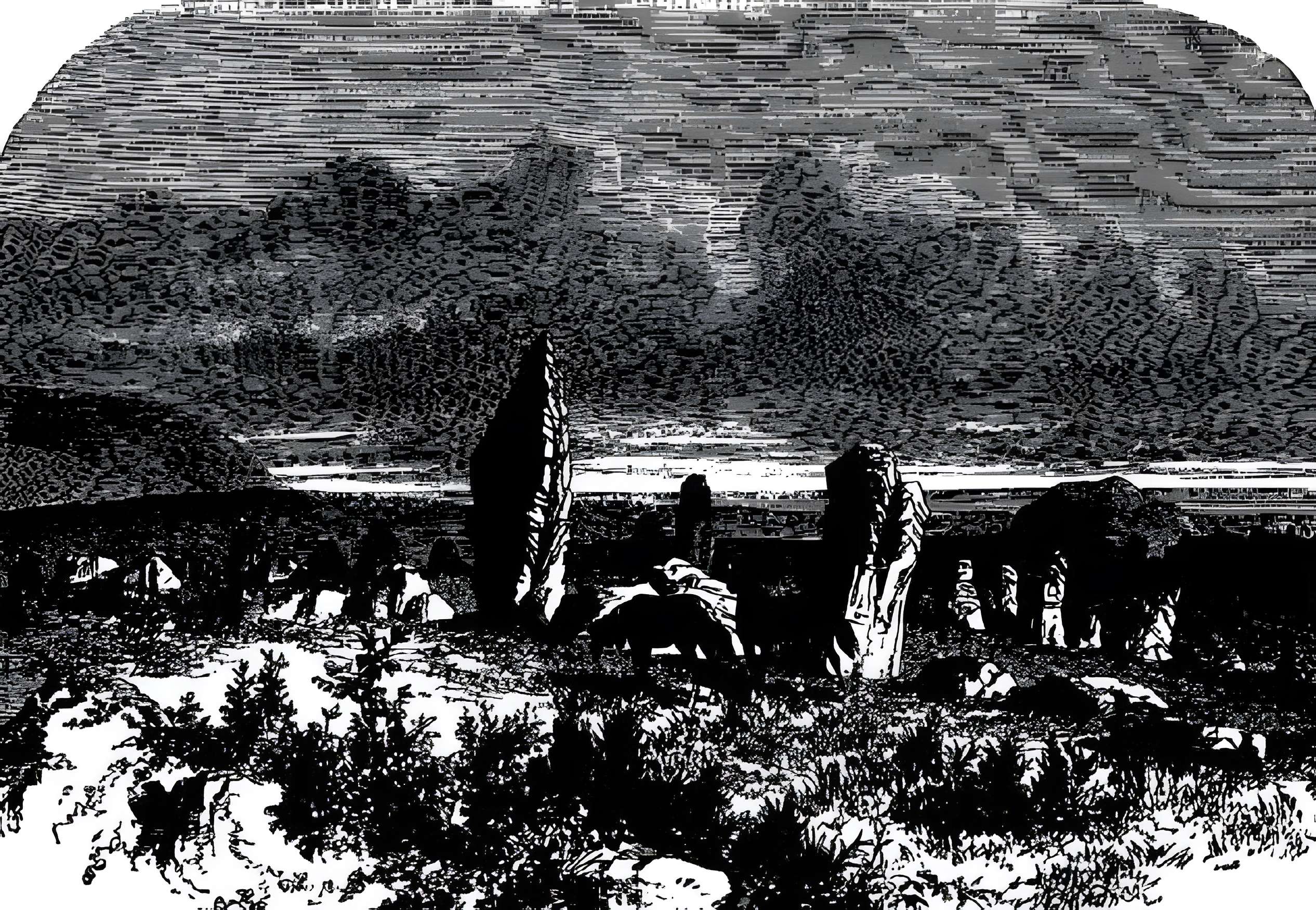 Alignements de Lagatjar à Camaret-sur-Mer