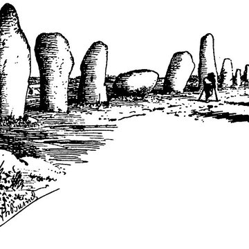 Alignements du Gueldro à Plouhinec