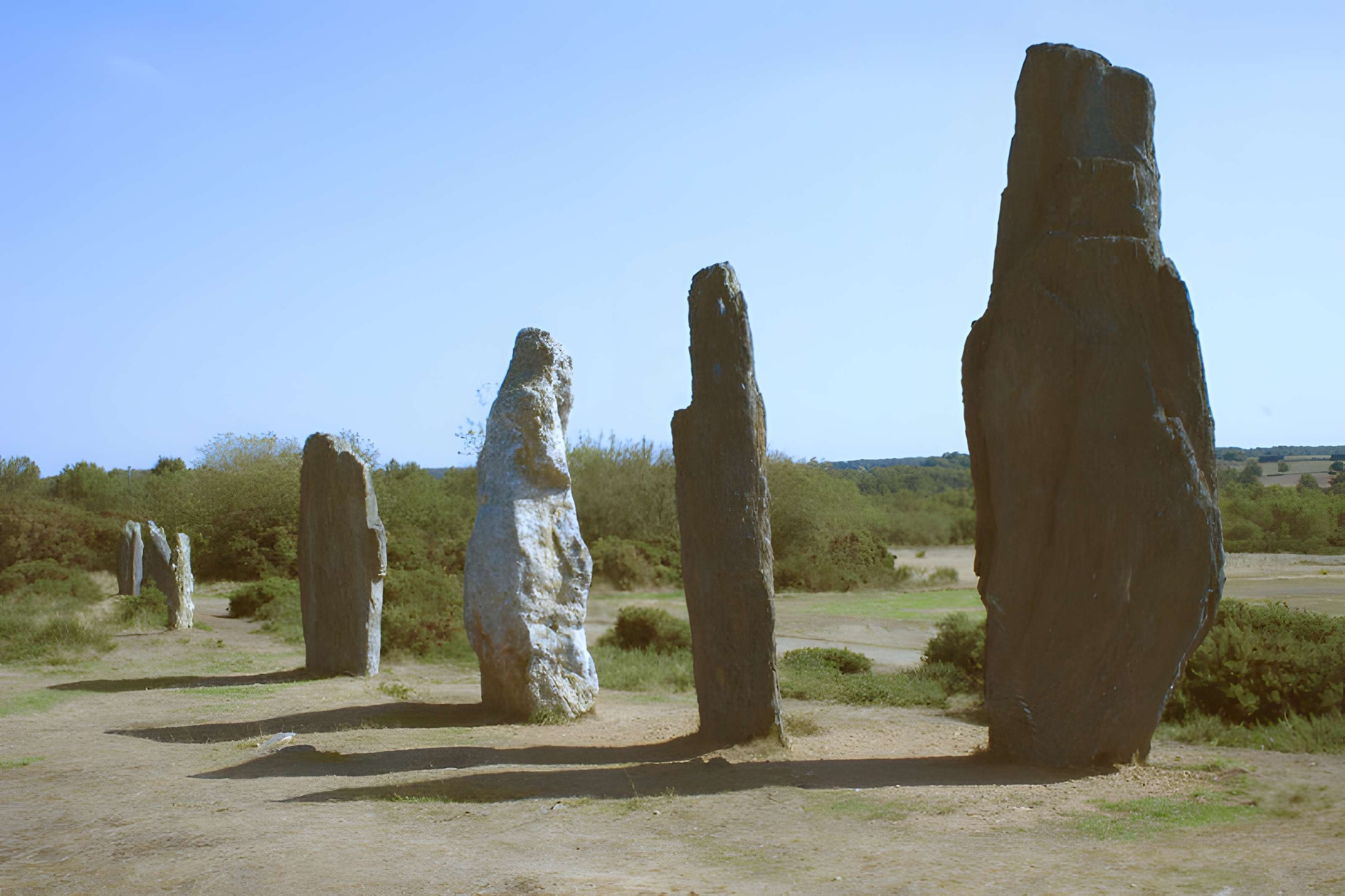 Alignements mégalithiques de Cojoux à Saint-Just