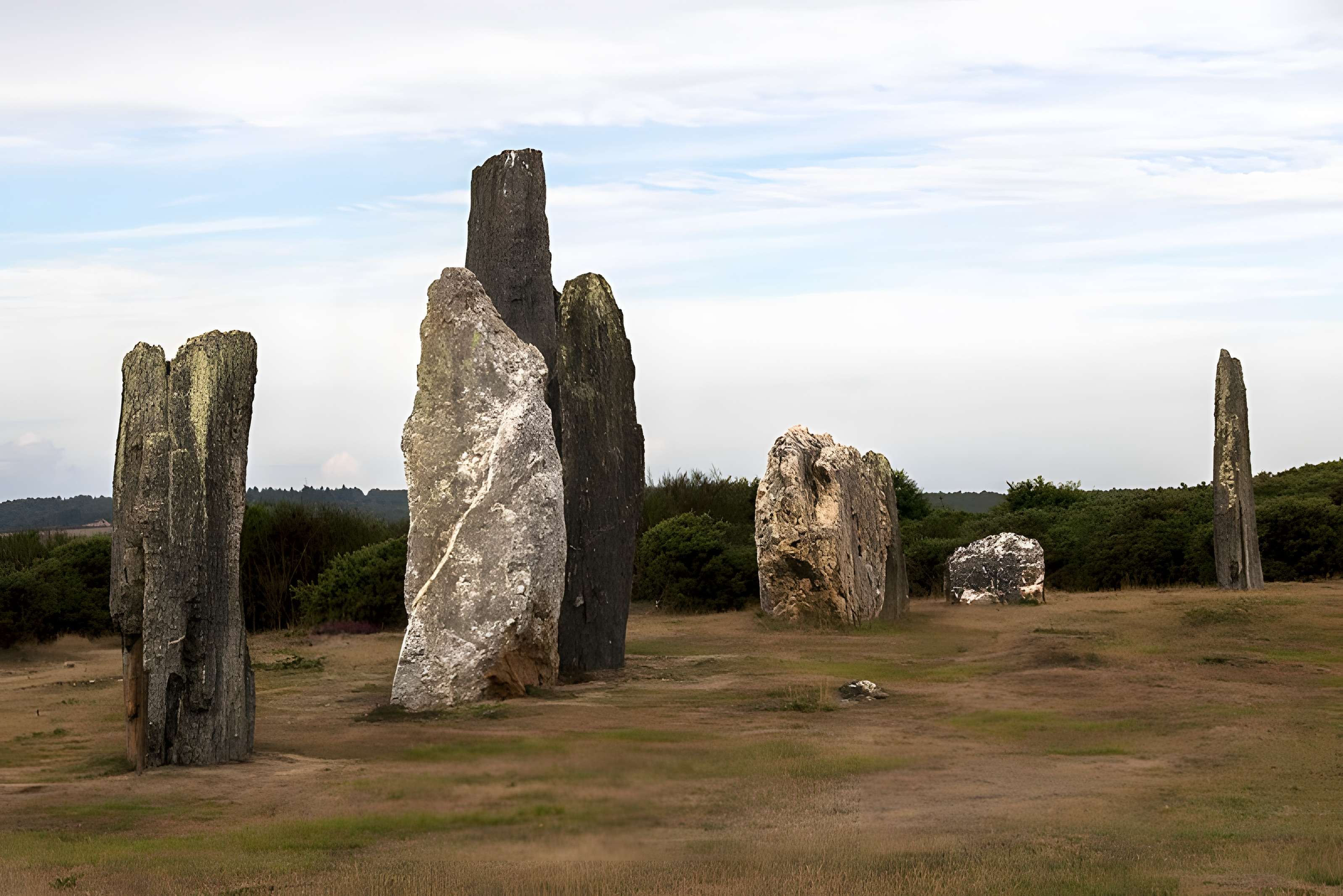 Alignements mégalithiques de Cojoux à Saint-Just