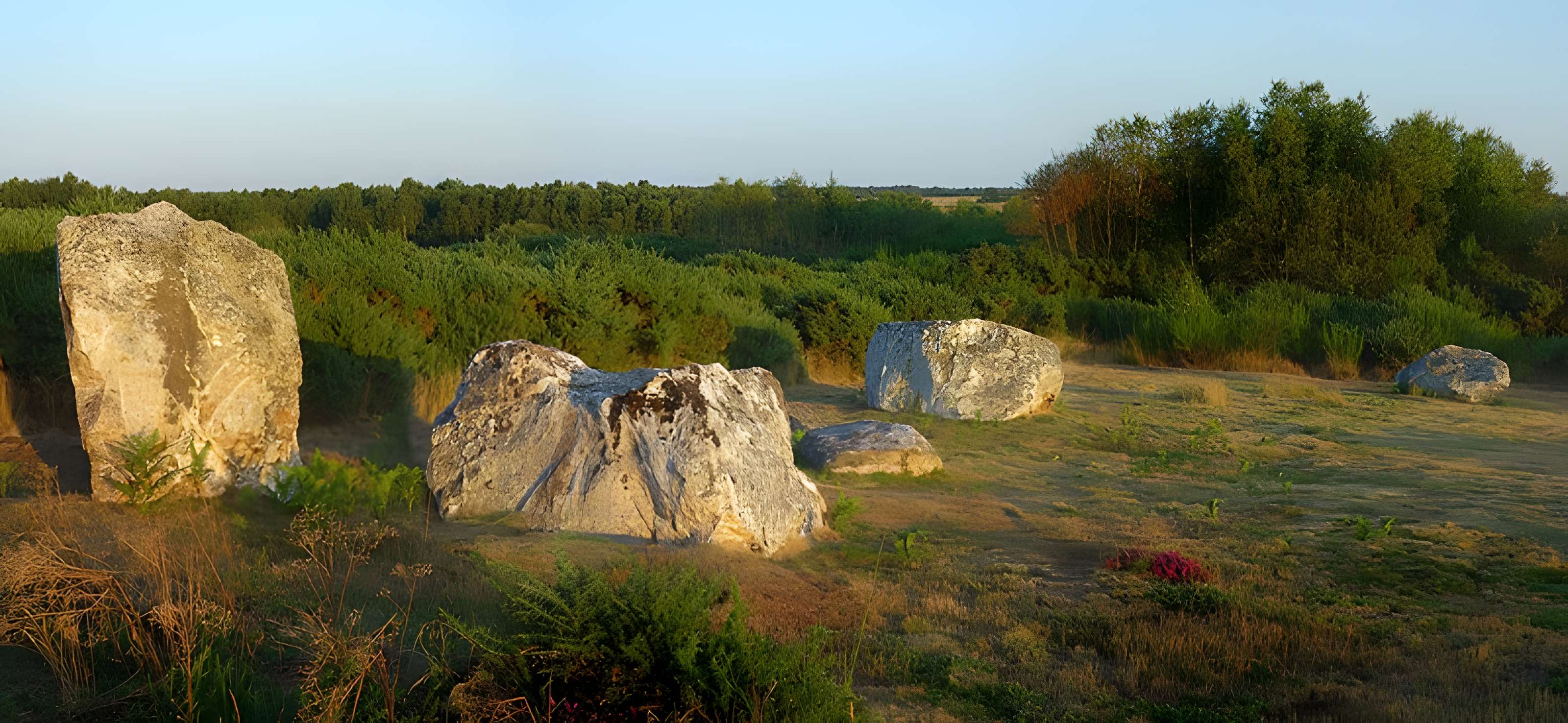 Alignements mégalithiques de Cojoux à Saint-Just