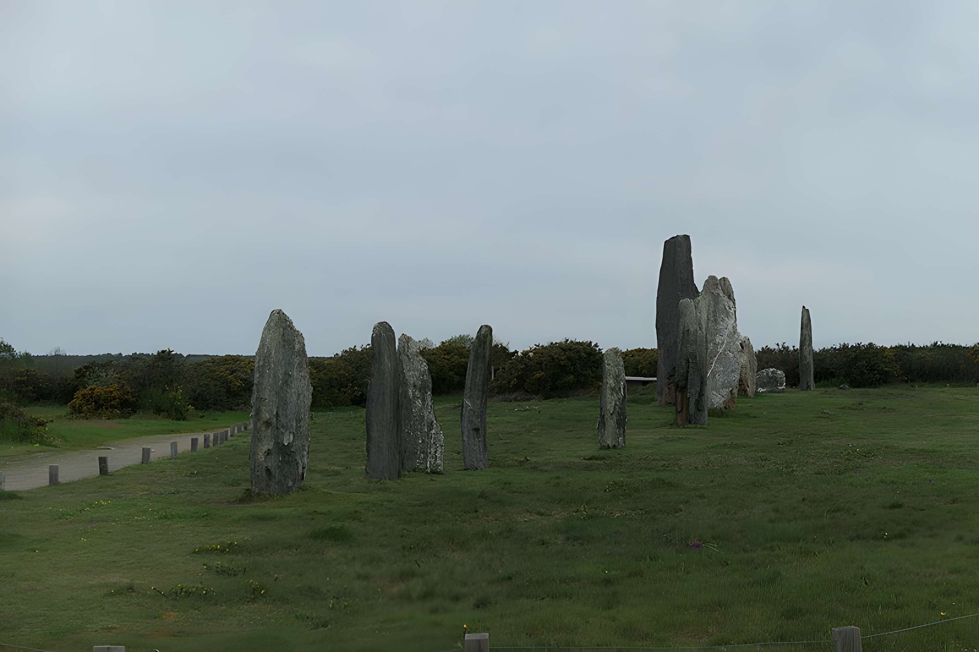 Alignements mégalithiques de Cojoux à Saint-Just