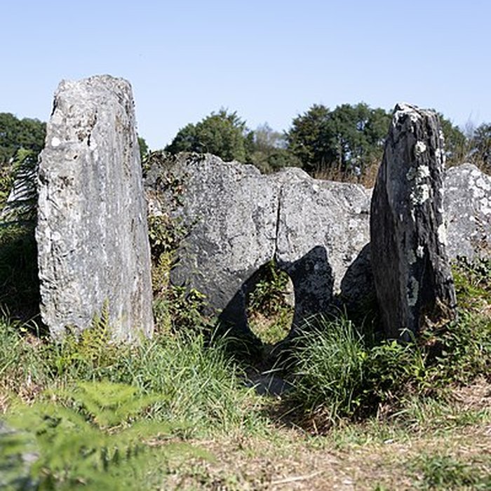 Photo de Allée couverte de Coët Correc à Mûr-de-Bretagne