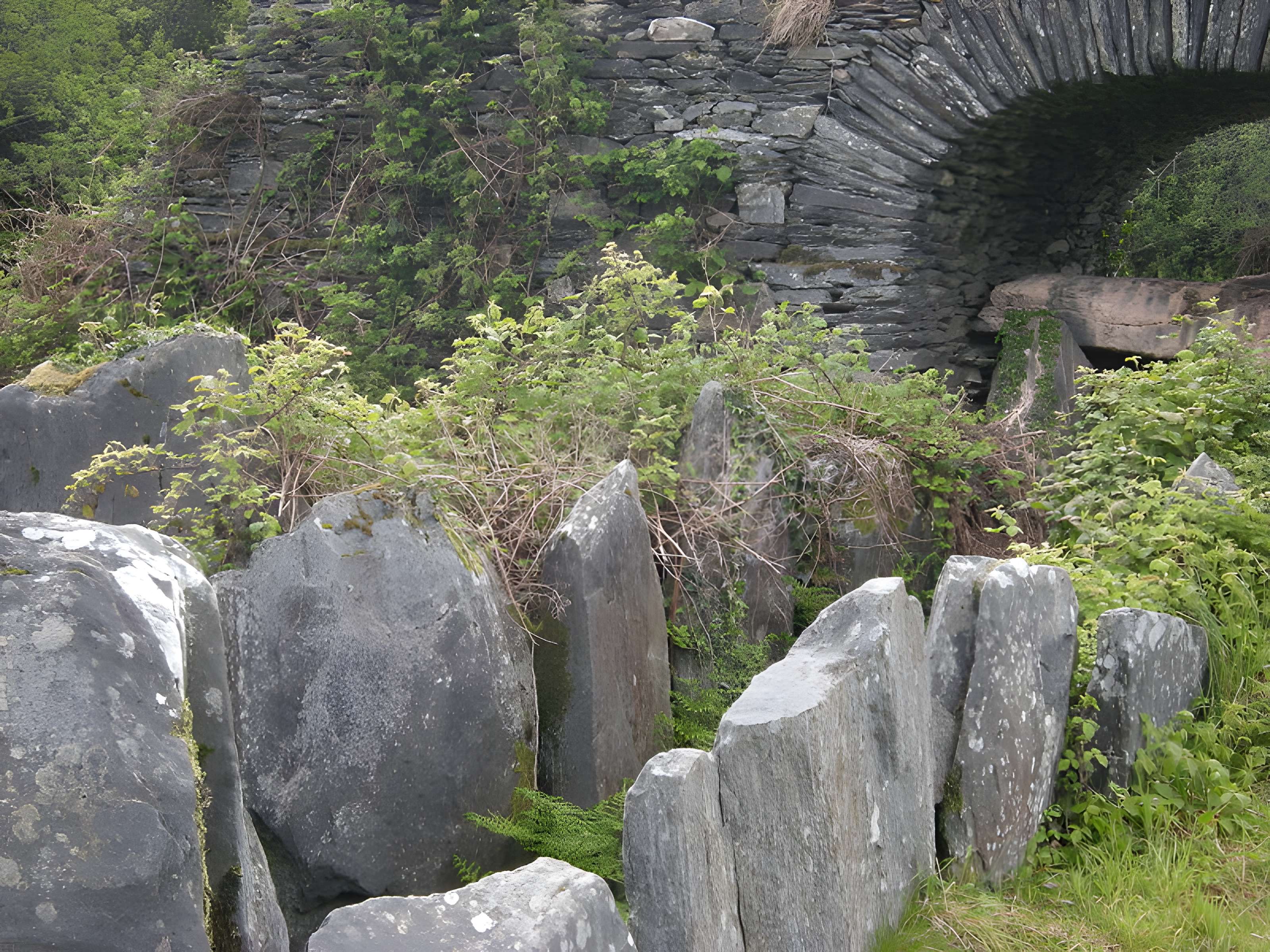 Allée couverte de Coët Correc à Mûr-de-Bretagne