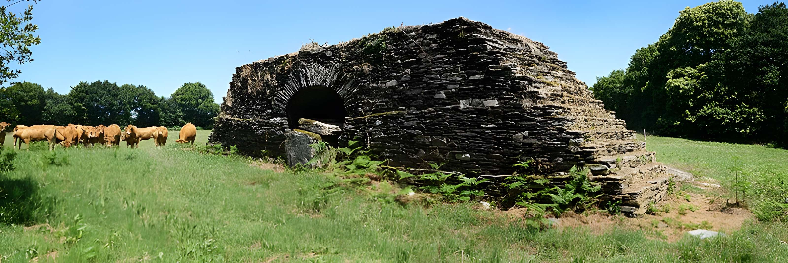 Allée couverte de Coët Correc à Mûr-de-Bretagne