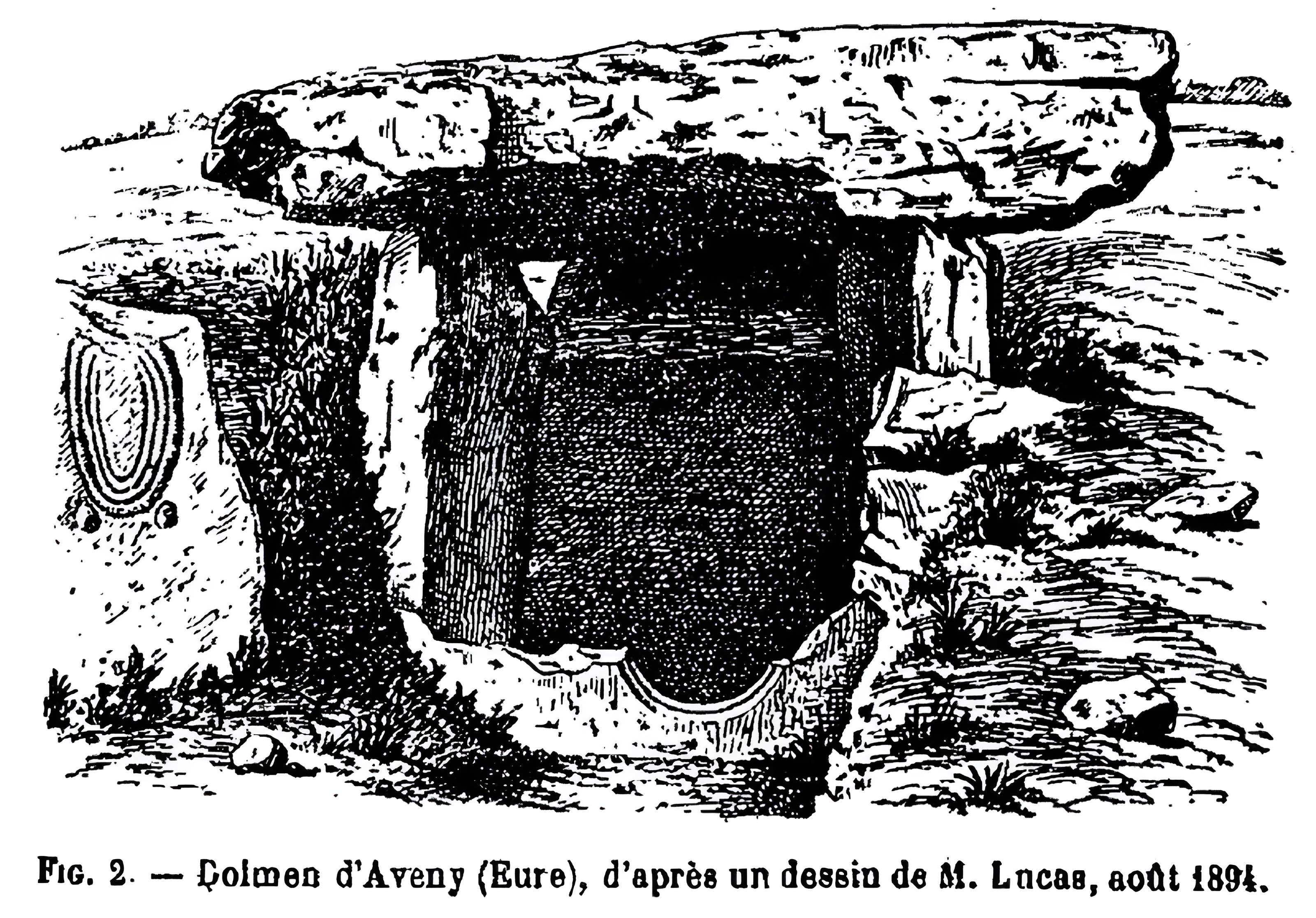 Allée couverte de Dampsmesnil