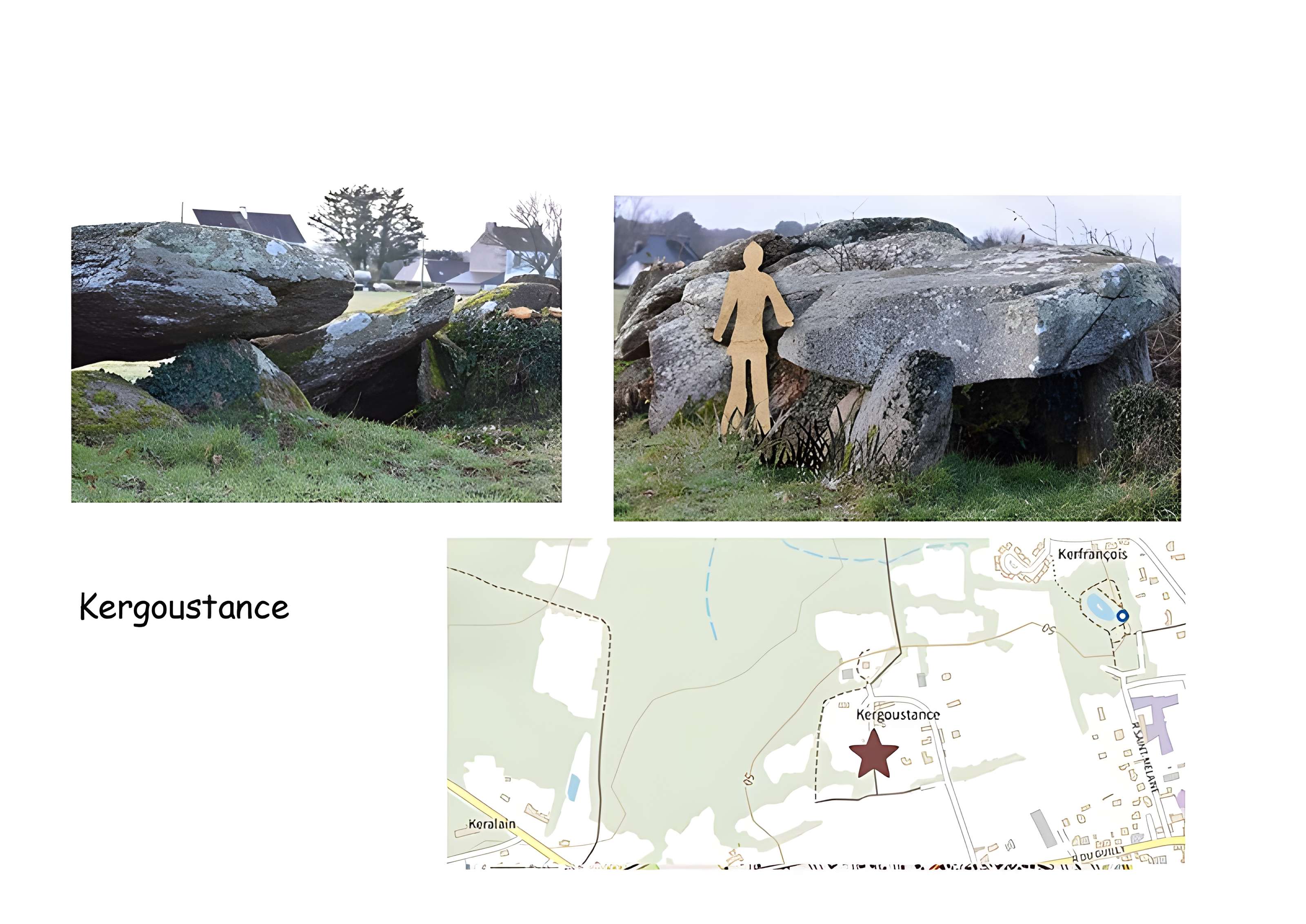 Allée couverte de Kergoustance à Moëlan-sur-Mer