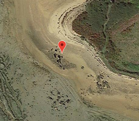 Allée couverte de l'île Coalen à Lanmodez 