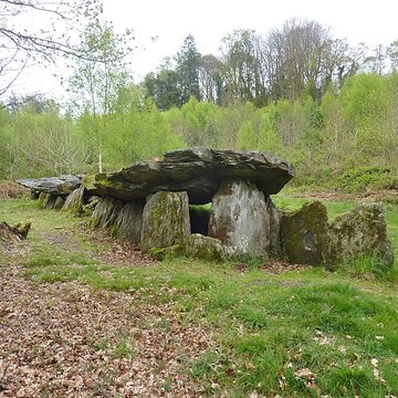 Allée couverte de Loch-ar-Ronfl à Gouézec