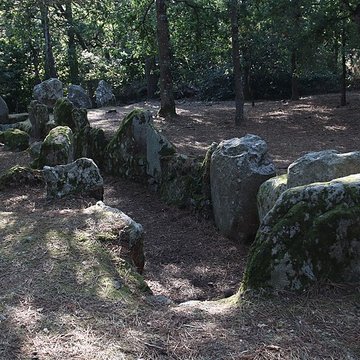 Allée couverte de Luffang Tal er Roch à Crach