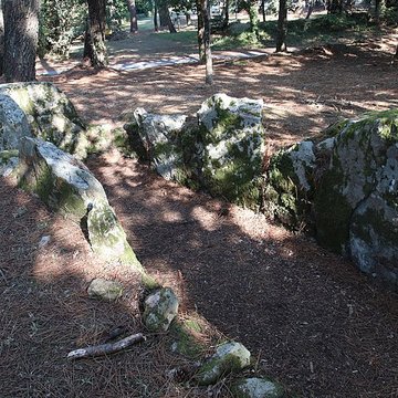 Allée couverte de Luffang Tal er Roch à Crach