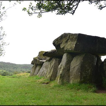 Allée couverte du Mougau-Bihan à Commana