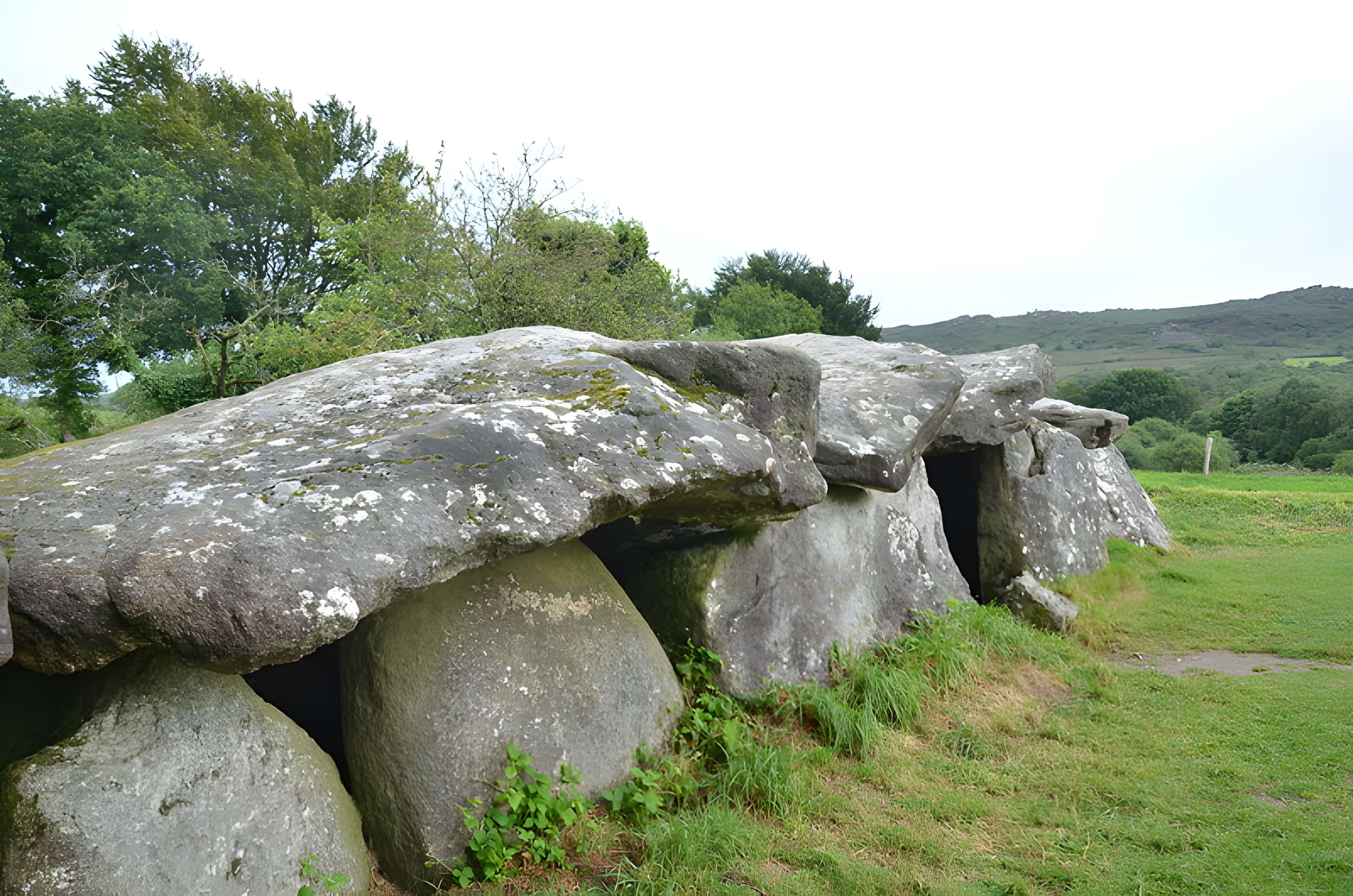 Allée couverte du Mougau-Bihan à Commana