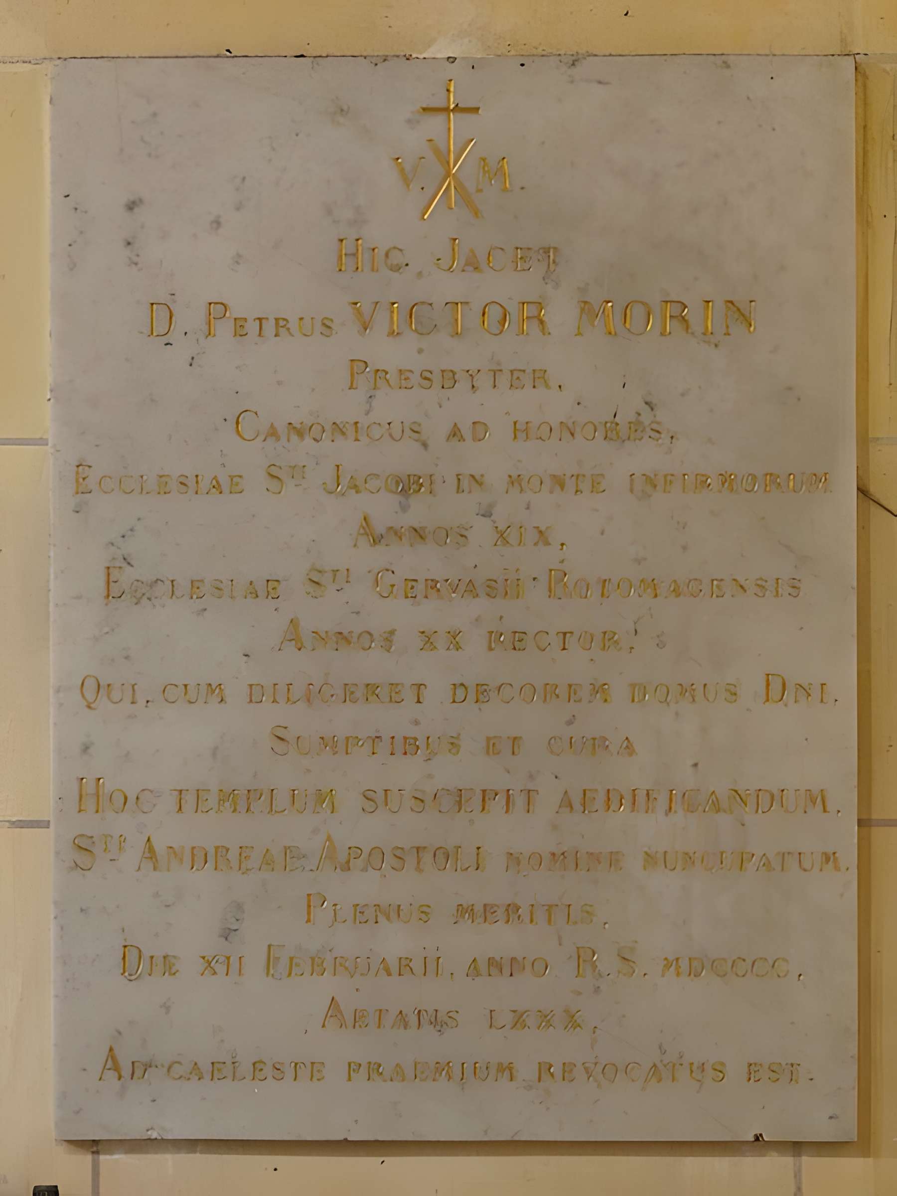 Ancienne église Saint-Jacques-du-Mont-aux-Malades de Mont-Saint-Aignan