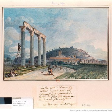 Colonnes antique de Riez