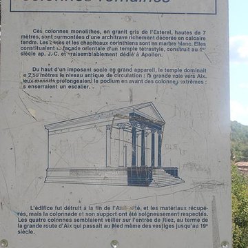 Colonnes antique de Riez