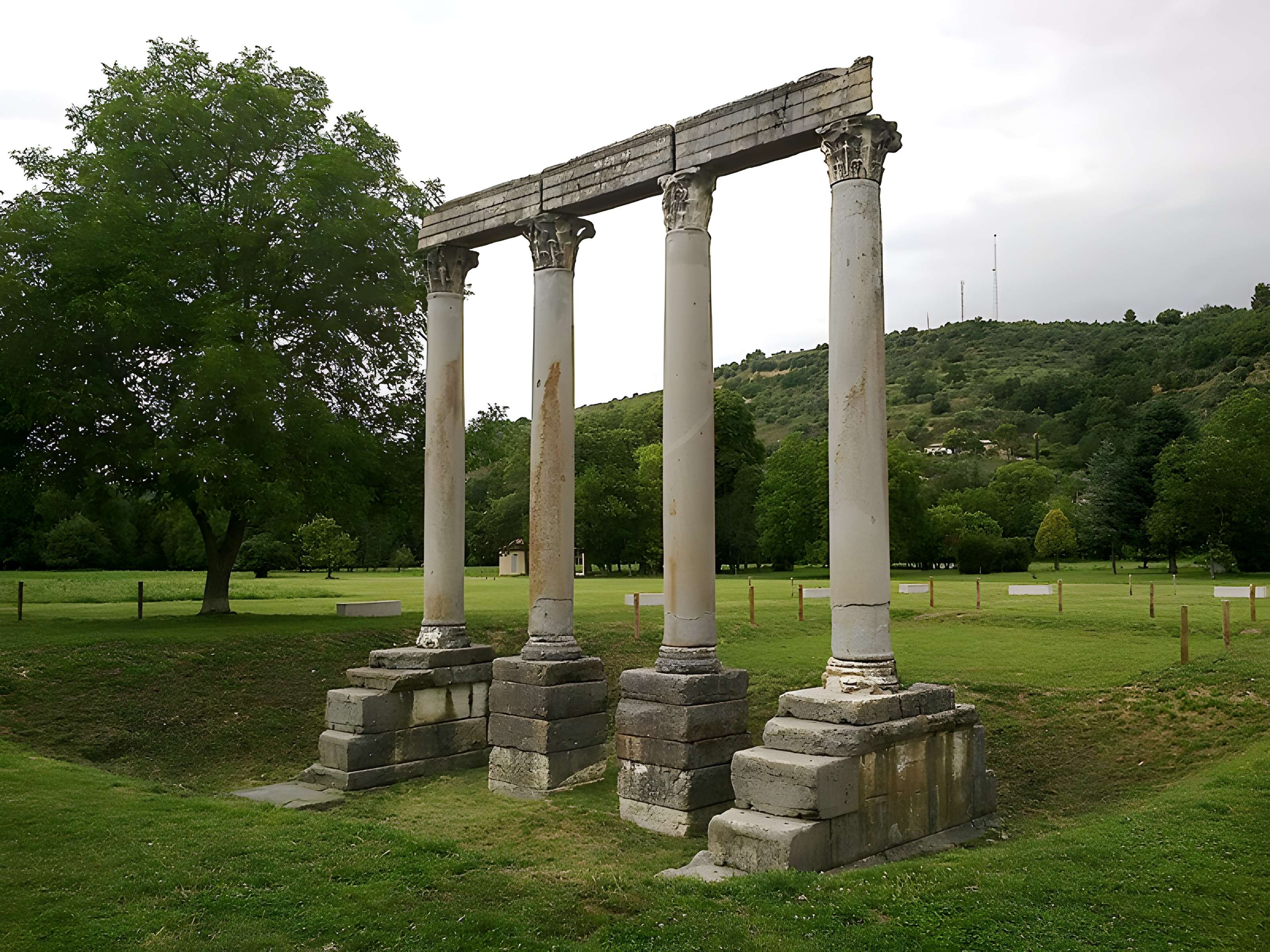 Colonnes antique de Riez