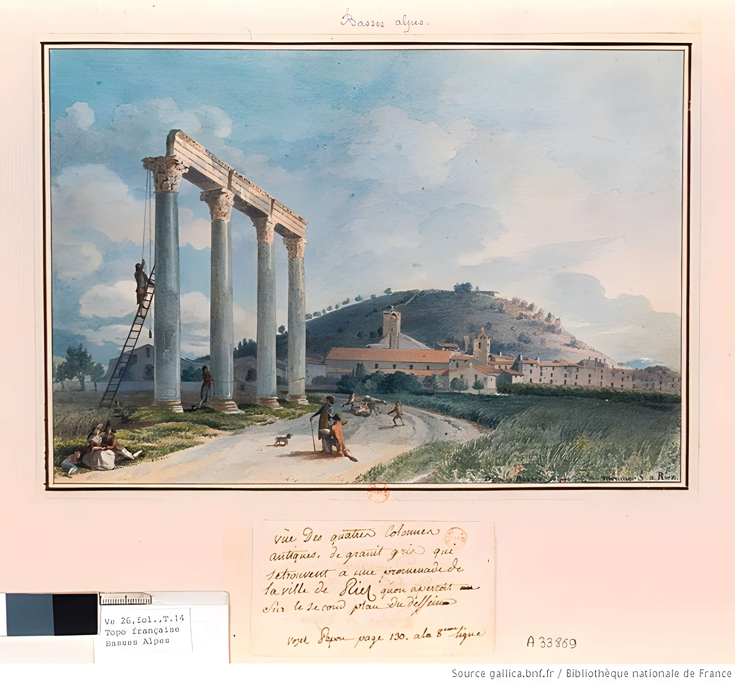 Colonnes antique de Riez