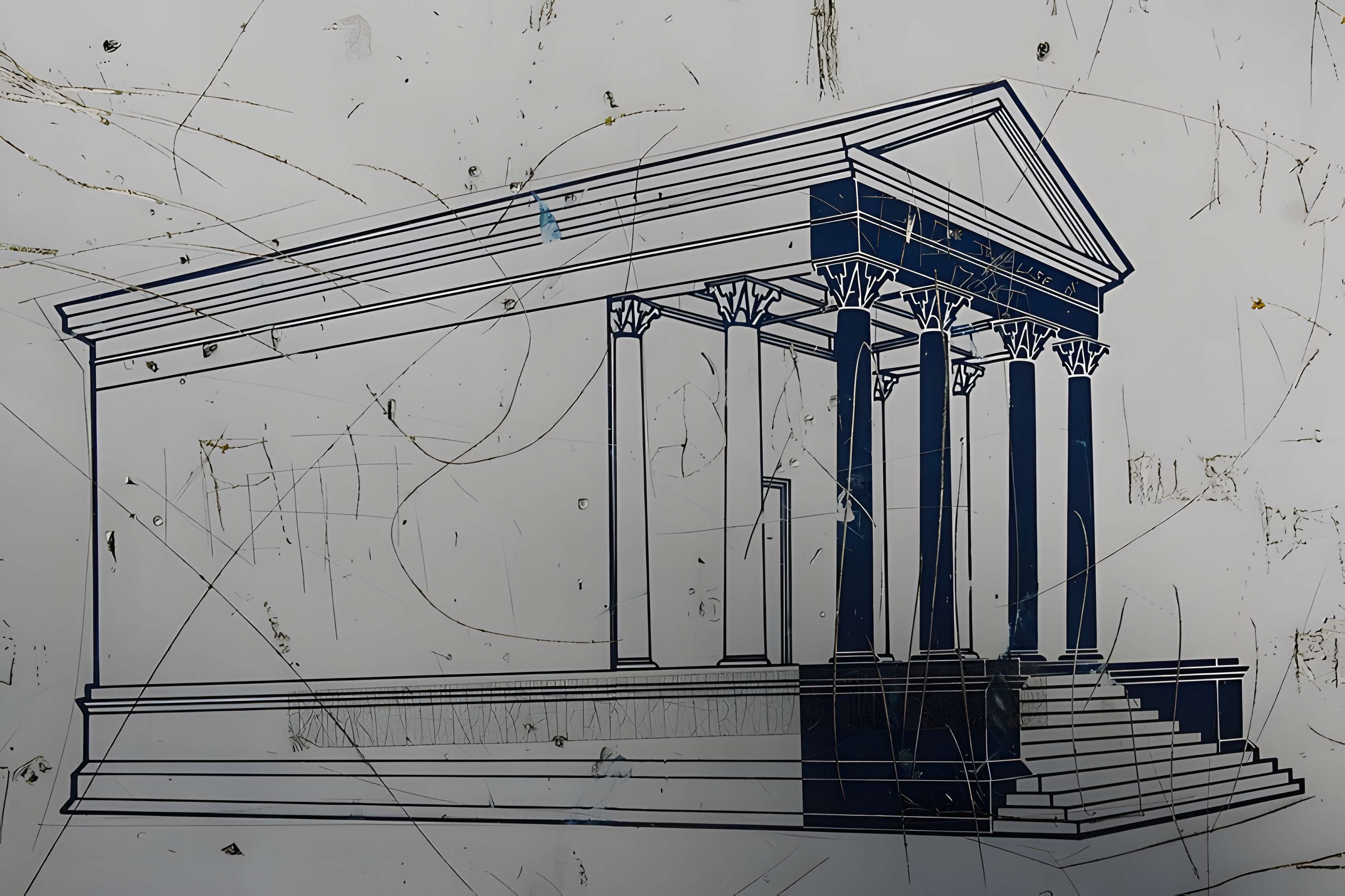 Colonnes antique de Riez