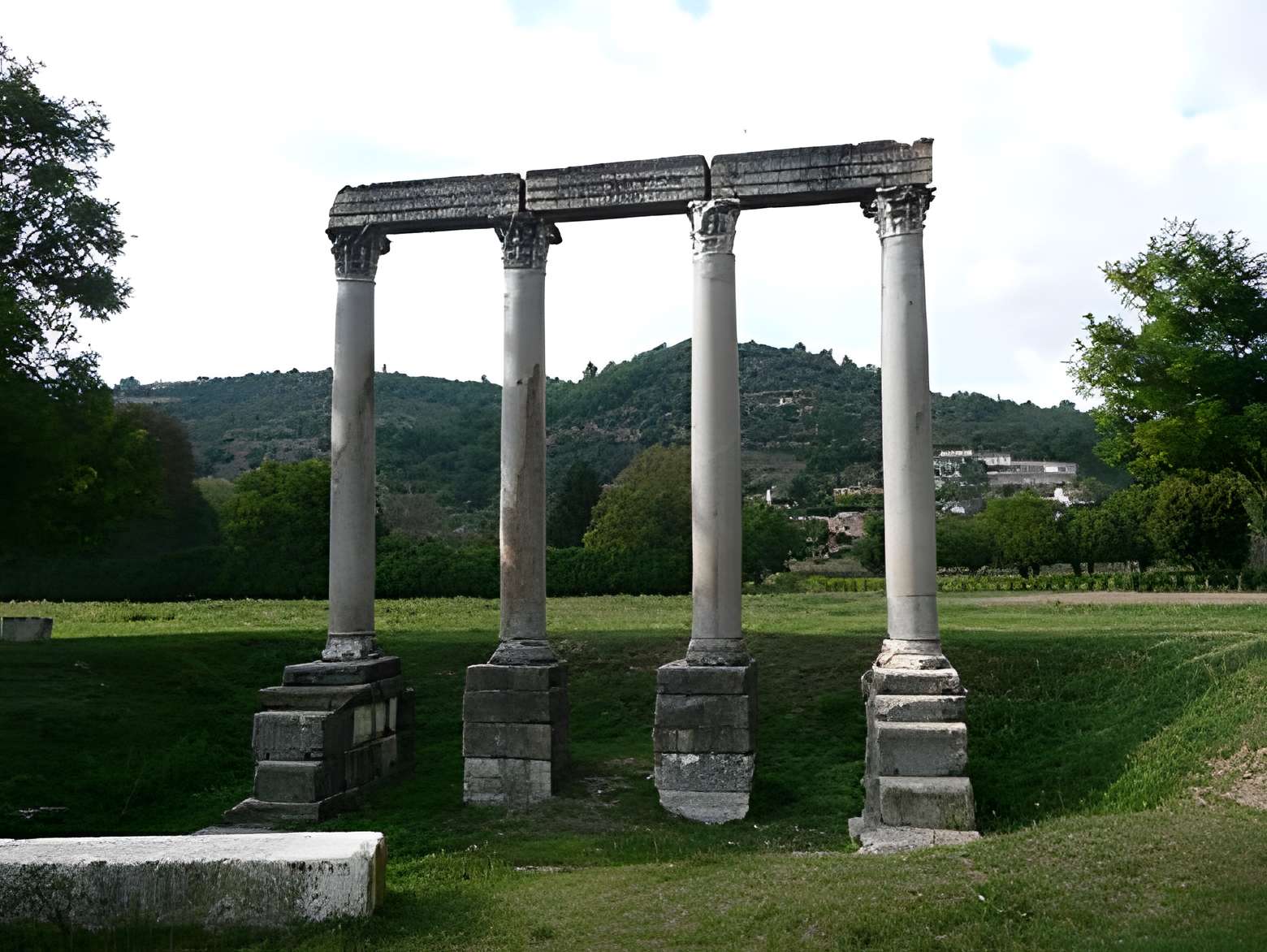 Colonnes antique de Riez 