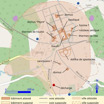 Anderitum Cité antique de Javols