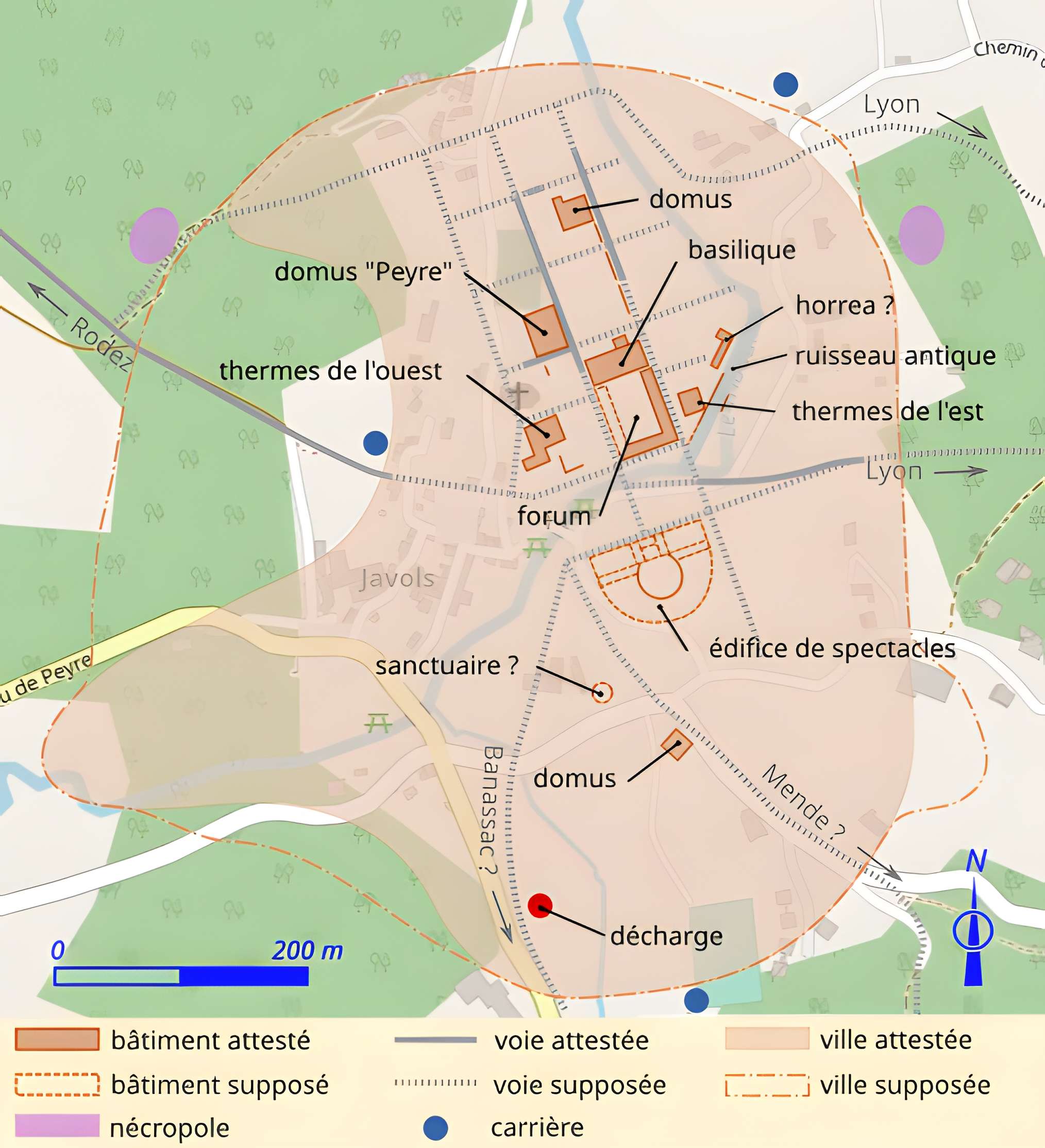 Anderitum Cité antique de Javols